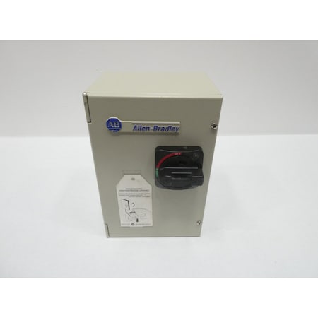 Allen Bradley FUSIBLE DISCONNECT SWITCH 3P 30A AMP 194R-FJ030P3