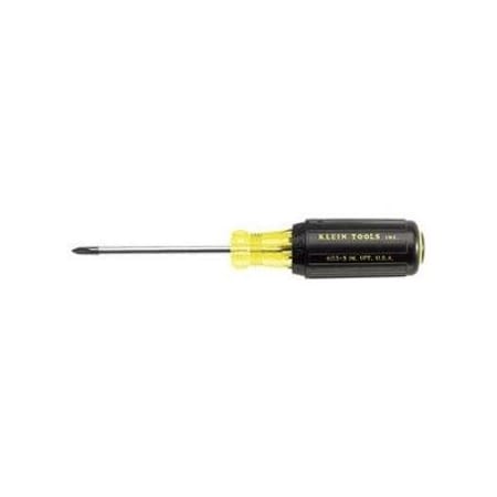 Klein Tools No. 2 Phillips Screwdriver 4" Round Shank 603-4