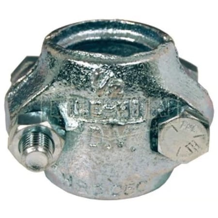 Dixon Hydraulic Hose Clamp, 1-16/64 to 1-20/64 in Nominal, Iron Band, Domestic HRC-075