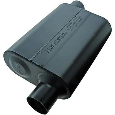 Flowmaster 942448 Exhaust Muffler Super 44 2.25 In. Offset Inlet F13-942448