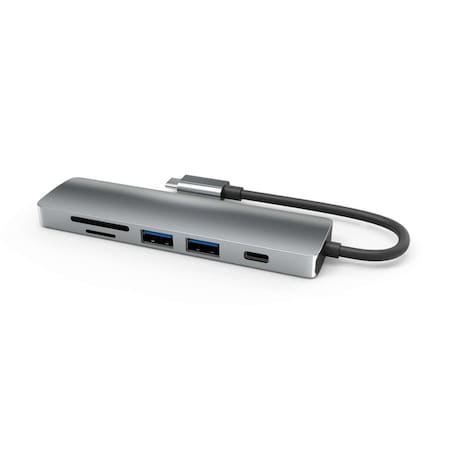Sanoxy 6 in 1 USB-C Hub Type-C to HDMI + 2x USB3.0 + PD + TF + SDAdapter SNX-HUB1