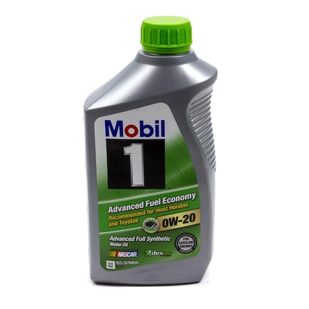 Mobil 1 0W20 Synthetic Advanced Fuel Economy Motor Oil - 1 qt. MOB105891-1