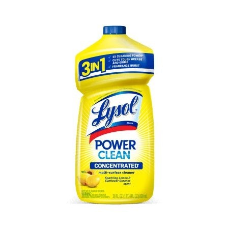 Lysol Sparkling Lemon & Sunflower Essence Scent Concentrated Multi-Surface Cleaner Liquid 28 oz 1920082513