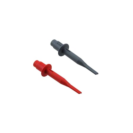 Fluke Hook Clips, Red and Gray, Set of 2 HC120-IV