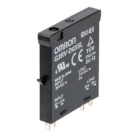 Omron 6mm SSR Ry only DC Out G3RV-D03SL DC24