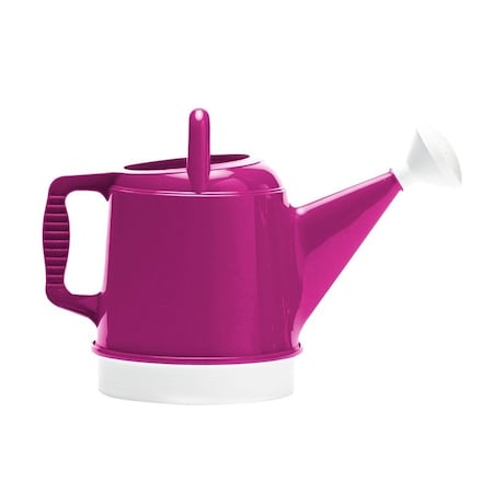 Bloem Deluxe Watering Can, 2 gal Can, Removable Spout, Plastic, Fuchsia DWC2-15