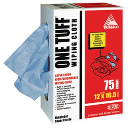 Trimaco One Tuff Wiping Cloth, 8PK TRI-84075