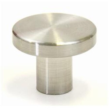 Contempo Living 1 in. Stainless Steel Brushed Nickel Cabinet Knob Handle ALKNOB1