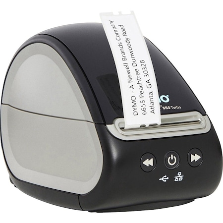 Dymo LabelWriter 550 Turbo Series Label Printer, 90 Labels/min Print Speed, 5.34 x 7.38 x 8.5 2112553