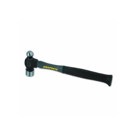 Stanley Ball Pein Hammer, Graphite Handle, 13 in OAL, Steel 16 oz Head 680-54-716