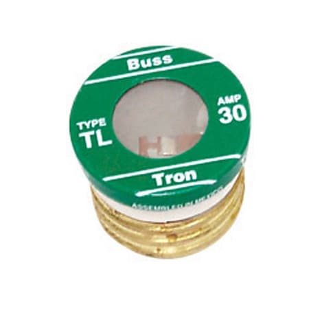 Eaton Bussmann Bussmann 30 amps Time Delay Plug Fuse, 8PK TL-30PK4