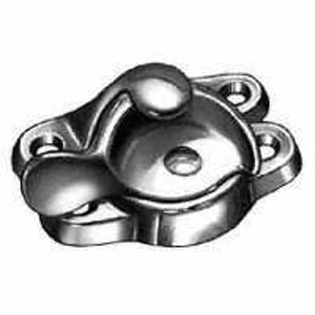 Schlage Ives Series Sash Lock, Aluminum, Polished Brass 07A3