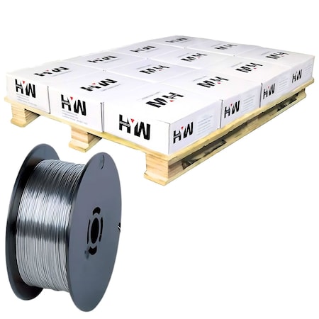 Hyw Products E71T-1C/1M Mild Steel .045in Flux-Cored Wire 33-Pound Spool, 12 Spools on a Pallet 21045033-12