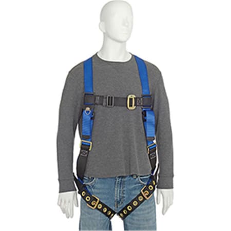 Alexander Andrew FallTech Contractor 1-D Full Body Harness, 1 Back D-Ring, Size UniFit B1917156