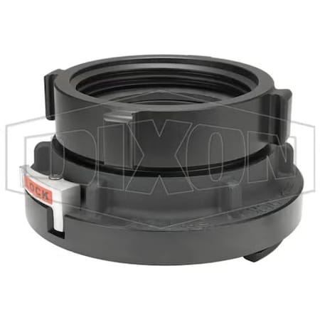 Dixon Rocker Lug Female Adapter with Buna-N Gasket, 5 x 4 in, Storz x Rigid Female NST NH, 70DegF FSA5040F