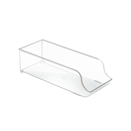 Interdesign Soda Can Organizer, 5-1/2 in L, 13-3/4 in W, 4 in H, Plastic, Clear 70930