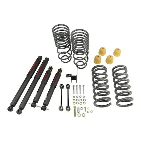 Belltech 09-13 DODGE RAM 1500 (STD CAB) 2IN F/4IN R DROP W/ NITRO DROP II SHOCK 964ND