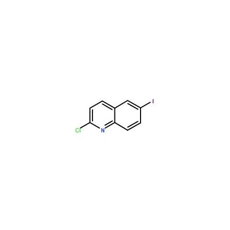 Ak Scientific 2-Chloro-6-iodoquinoline (100mg), CAS 124467-20-5 4602AA-100mg