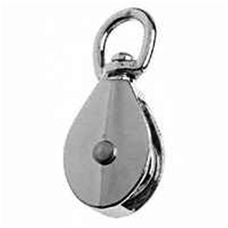 Baron 0173ZD112 Single Swivel Rope Pulley Cast Iron  1.5 In. 6402226