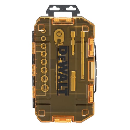 Dewalt Drive Combination Socket Set, 3/8 In DWMT75421