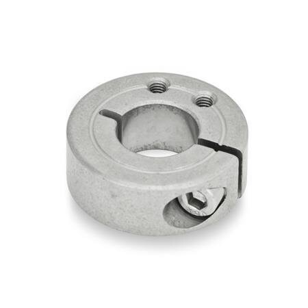 J.W. Winco One-Piece Shaft Collars 7062.1-30-B12-NI-B