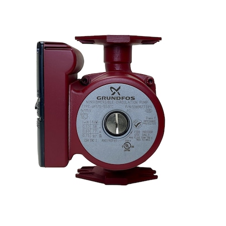 Grundfos UPS15-55SFC 1/12 HP 115-Volt 3-Speed Flanged Circulator Pump 59896773