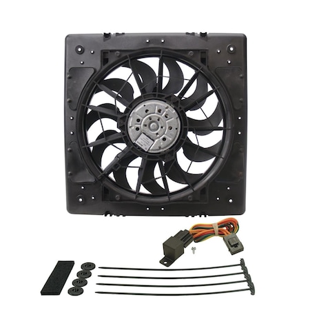 Derale 16926 13 in. Single Puller High Output RAD Fan DER16926