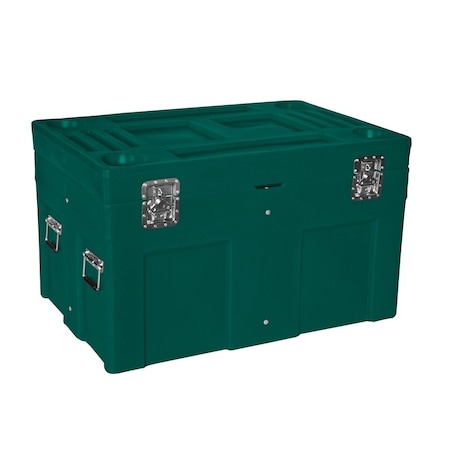 Myton Industries Bulk Ship Container, 15 cubic ft., 850lbs., capacity, GRN SC-4534-1 GREEN