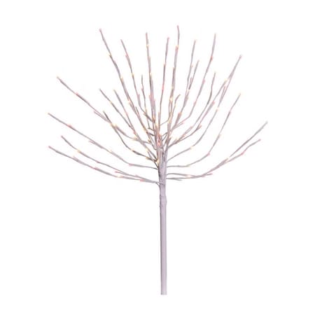 Celebrations LED Red/White Light Burst 32 in. Pathway Decor 12-01011A