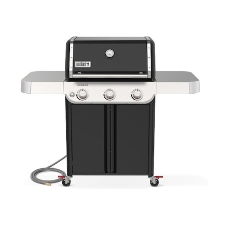 Weber Gas Grill, 39,000 Btu, Natural Gas, 3-Burner, 513 sq-in Primary Cooking Surface, Black 1500011