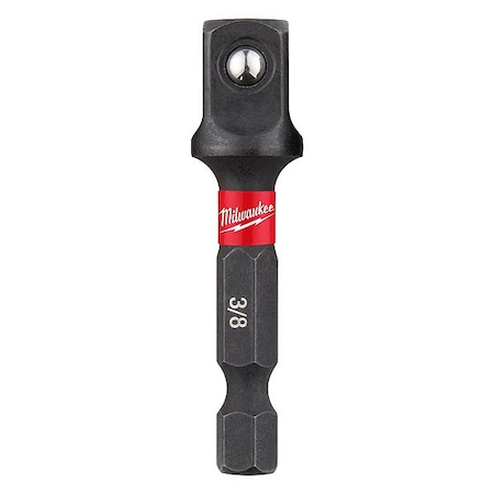 Milwaukee Tool SHOCKWAVE 1/4" Hex to 3/8" Square Socket Adapter 48-32-5731