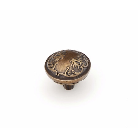 Schaub 1-1/4in Cantata Cabinet Knob Dark Italian Antique Finish 994-DIA