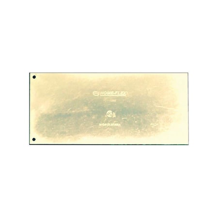 Home-Flex 4 x 9 in. Steel Striker Plate 4883898