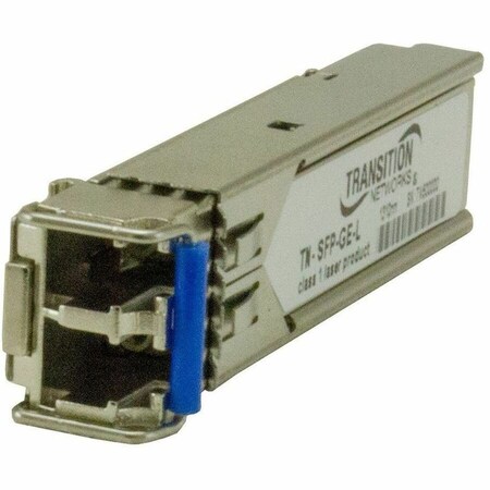 Transition Networks TRANSCEIVER - SFP, CC, DD, 1000BASE-LX, SM LC, 10KM, 3.3V TN-SFP-GE-L