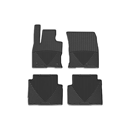Weathertech Black, Front and Rear All Weather Floor Mats W531-W547