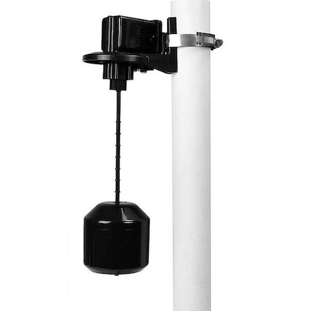 Sje-Rhombus Float Switch, 30 ft, PVC, 120V AC 1076767