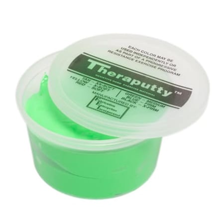 Fabrication Enterprises Cando Theraputty Exercise Material, Green - Medium FA124337