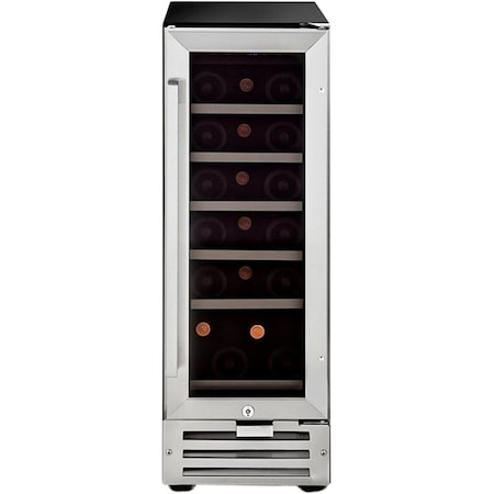 Whynter 18 Bottle Compressor Built-In Wine Refrigerator BWR-18SD