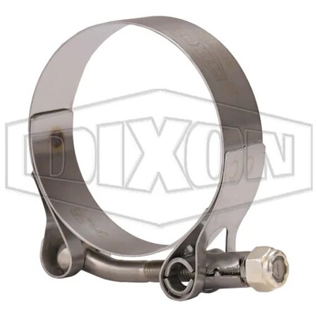 Dixon T-Bolt Clamp, 2.63 to 2.94 in Nominal, 0.025 in Thick, 300 SS, Domestic STBC288