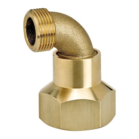 Underhill Brass Hose Swivel 1-1/2'' FPT x 1'' MHT HS-151