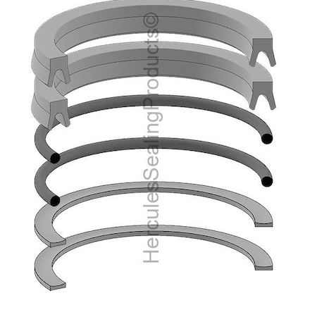 Ortman Aftermarket Parts ORT-TS563511000, 3.250 Piston Kit, TELESCOPIC KITS ORT-TS563511000