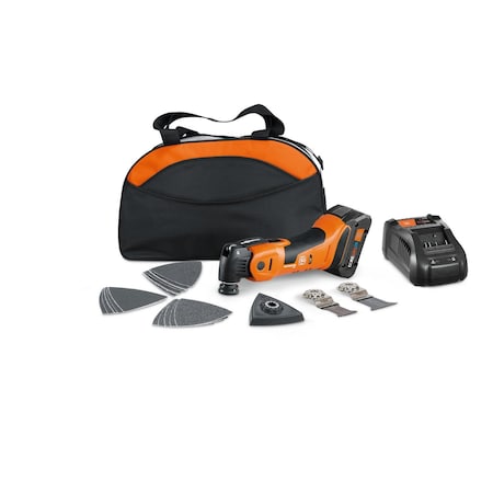 Fein AMM 700 AS 4Ah FUS Cordless Oscillating Multi-Tool, Nylonbag 71293664090
