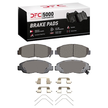 Dfc 5000 Advanced Disc Brake Pad Set,  1551-1578-01
