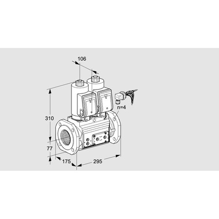 Honeywell Kromschroder VCS665F05NNWGRE/PPPP/PPPP KS88203061