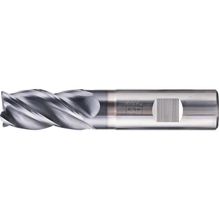 Pferd PFERD .125'' Radiused End Mill, 4 flutes, 3/4'' Dia, 1-1/2'' APMX, 3'' OAL, Weldon shank 23003060