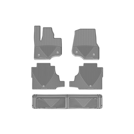 Weathertech Grey, Front, Rear, and Rear All Weather Floor Mats W477GR-W500GR-W60GR