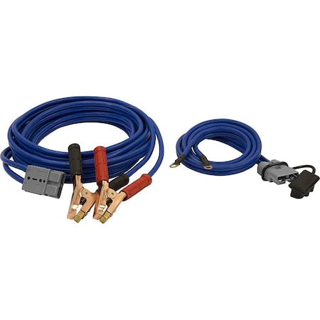 Backseat 25 ft. Booster Cables with Gray Plug-In BA2466219