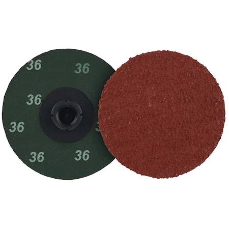 Weiler Coated Abrasive Blending Disc, 3 in dia. 60555