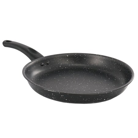 Gibson Home Delhi 11 Inch Round Nonstick Carbon Steel Frying Pan in Black 138335.01