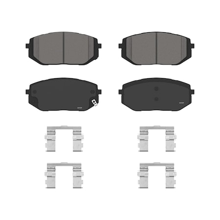 Wagner Brake QuickStop Front Disc Brake Pad Set Ceramic,  ZD2398